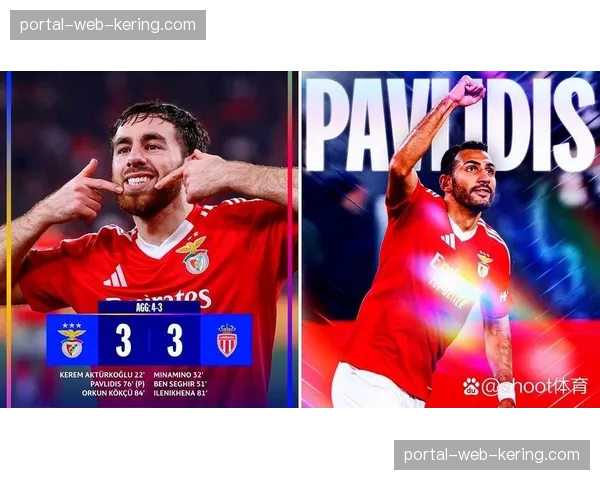 欧冠快讯：本菲卡总比分4-3淘汰那不勒斯，率先晋级四强